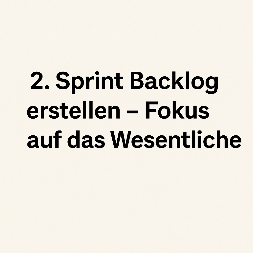 2 sprint backlog erstellen scrum adam m. skafi