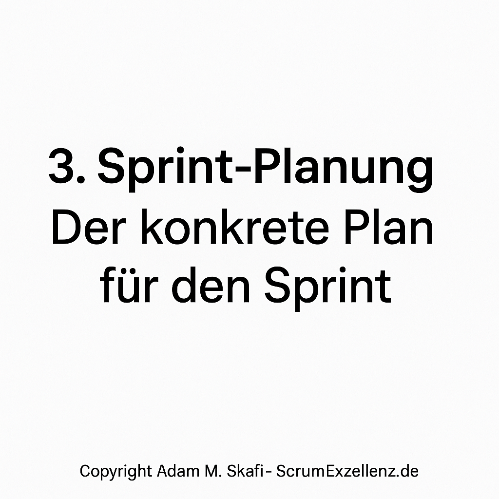 3 sprint planung scrum adam m. skafi