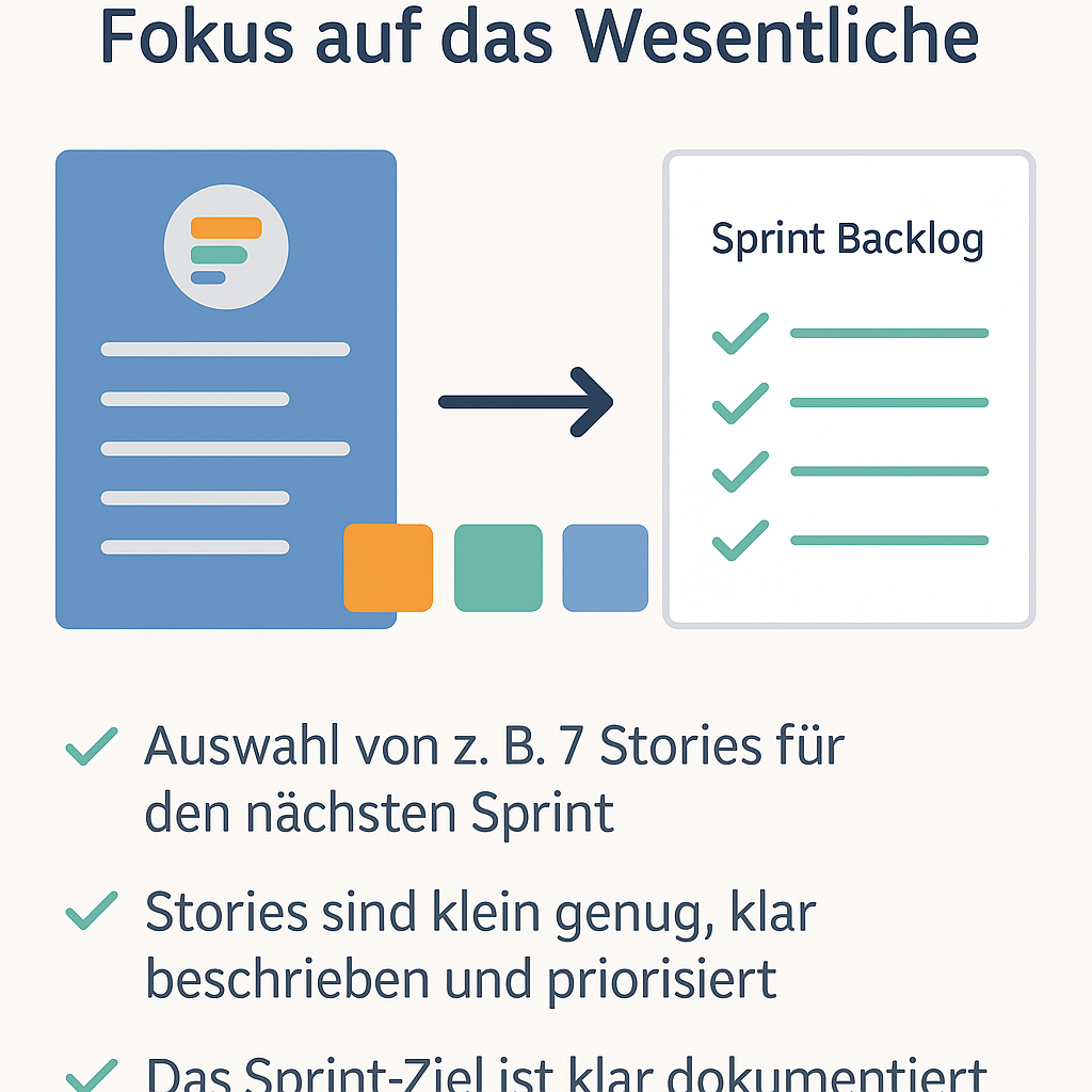 sprint backlog und ziel erstellen adam m. skafi